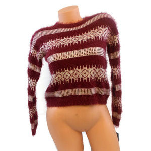 LUCKY BRAND Clothing Girls Cranberry Crush Sweater